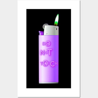 Purple Lighter Posters and Art